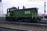 Burlington Northern NW2 595